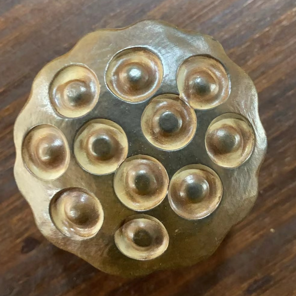 龟纹石天然原石摆件茶宠茶盏—图片仅供参考