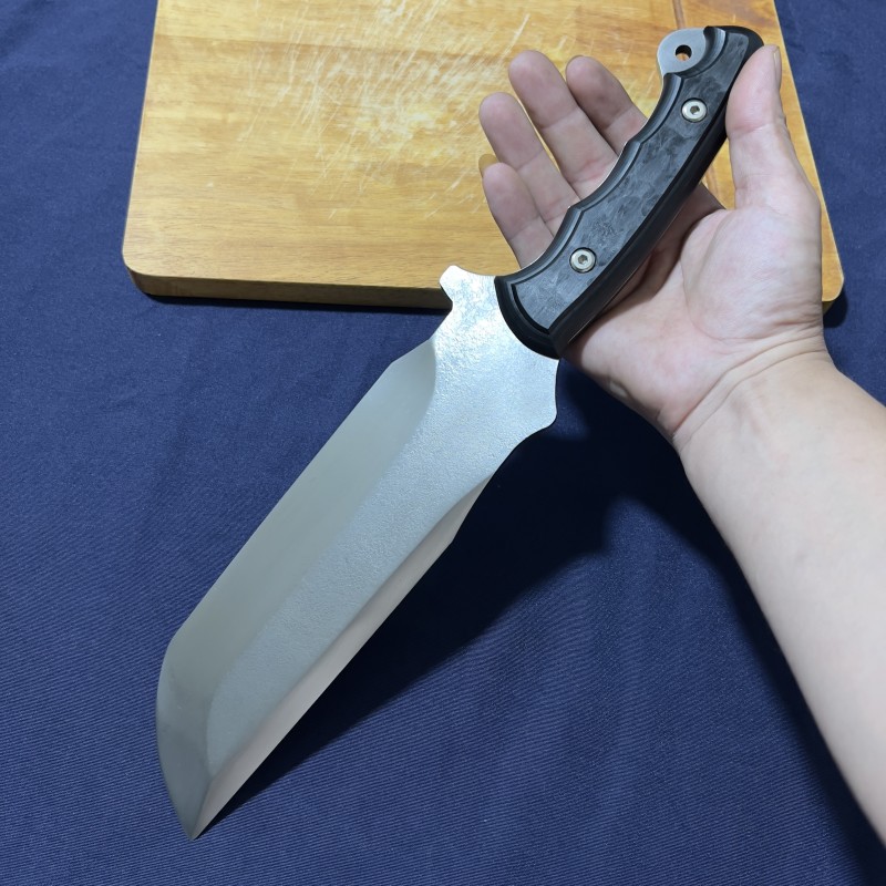 素装【3号】小沈刀具家用多功能砍切刀一体弹簧钢户外