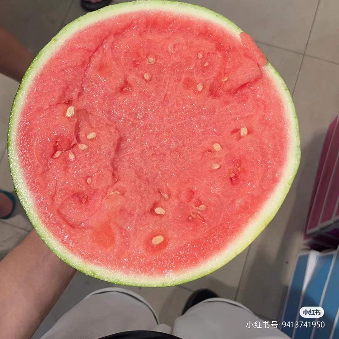 美都西瓜半个5斤左右西瓜同城配江苏省