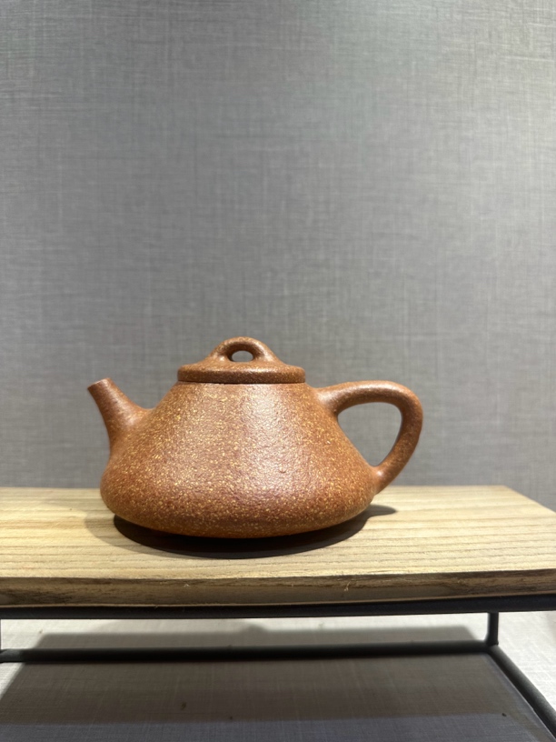 沉香降坡泥，手工泥，全手工陶瓷石瓢，230毫升精致家用小容量纯手工