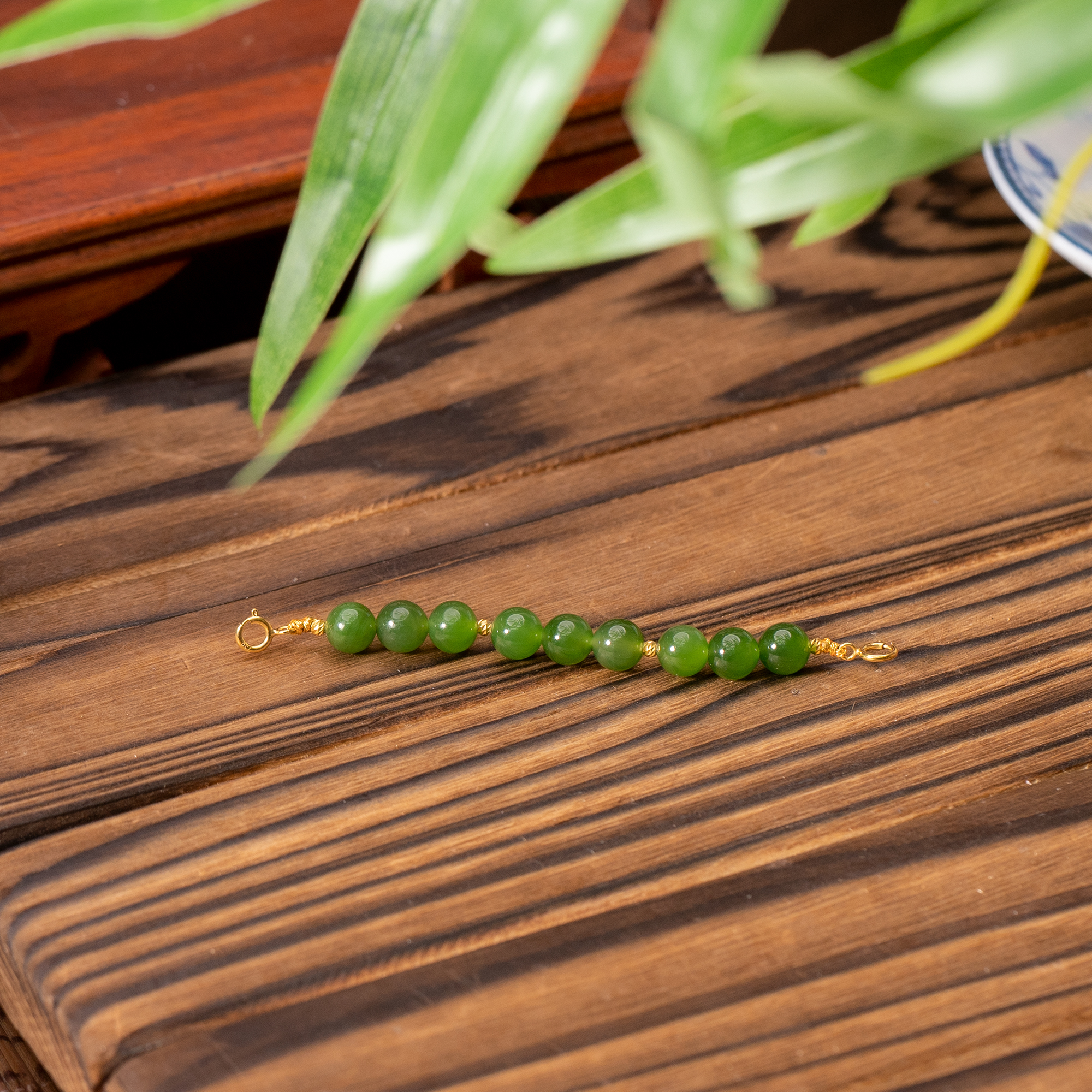 18K金正阳绿延长链配件/长75mm+-/5mm+/多样性发/P1049