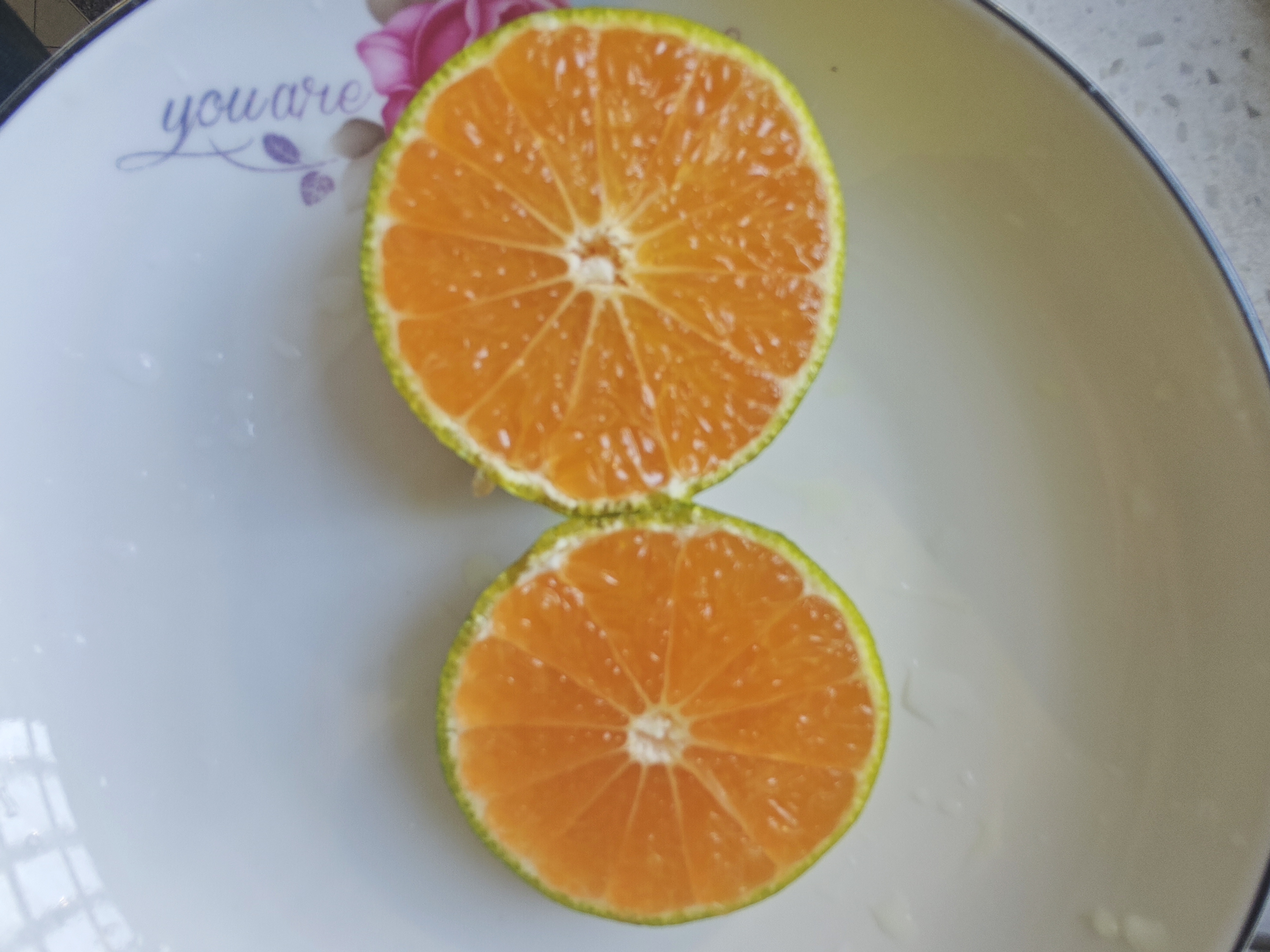湖北特早自然成熟无甜蜜素不打腊不用保鲜剂味道纯正青皮柑橘五斤
