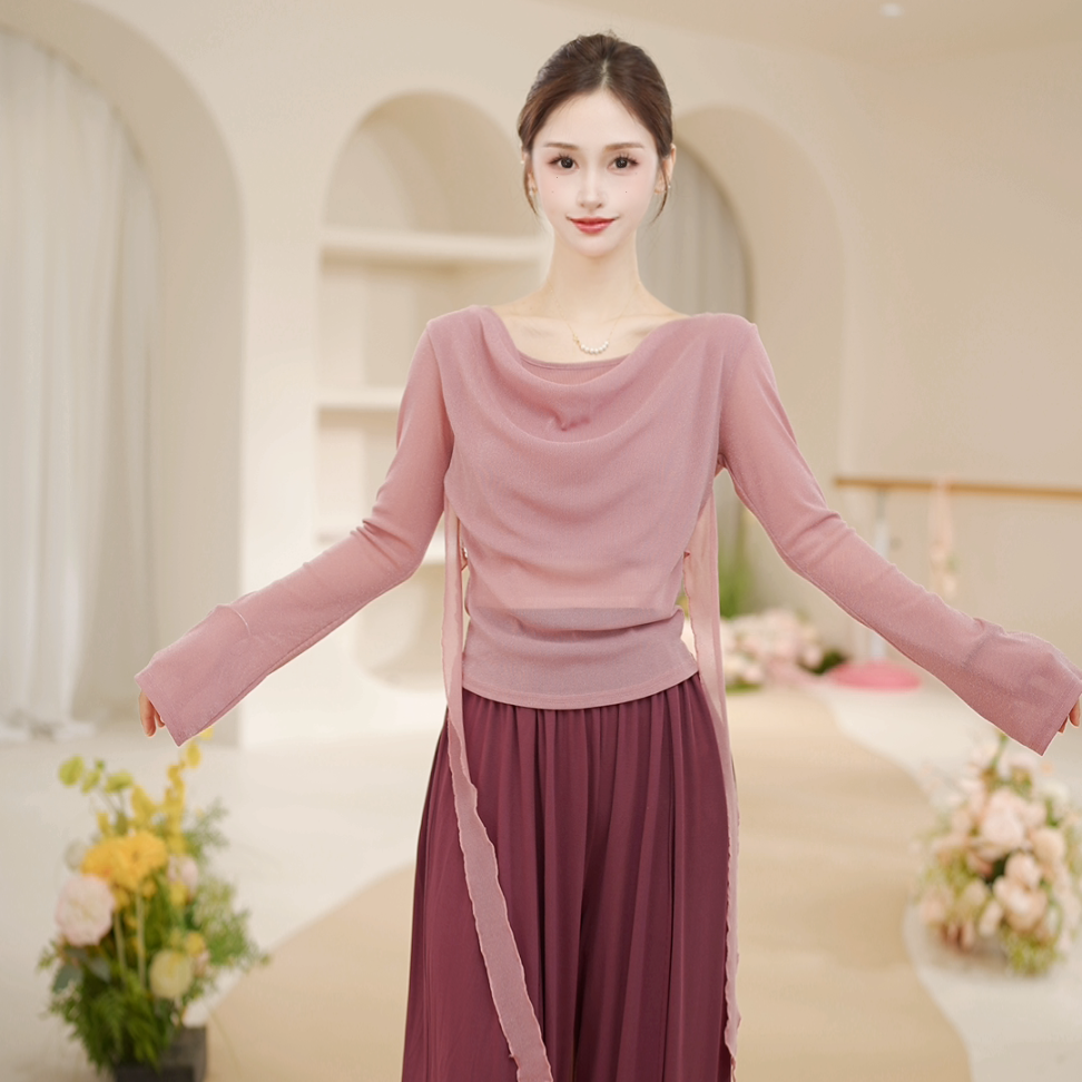 3125 B舞蹈服成人女现代新款形体练功跳舞专用古典日常显瘦