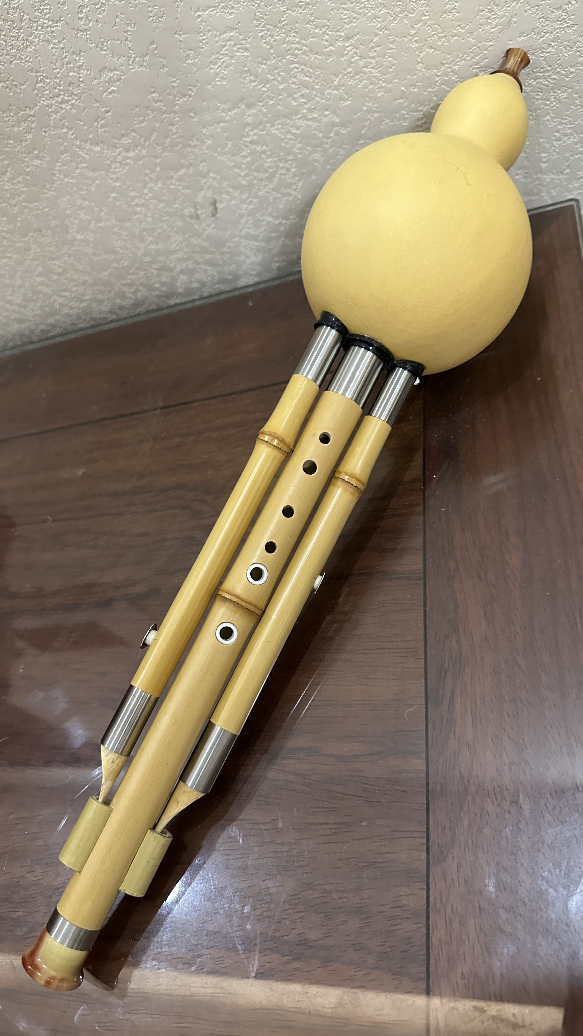 金竹七孔宽音域葫芦丝演奏型教学c调小d降b调 gf调乐器