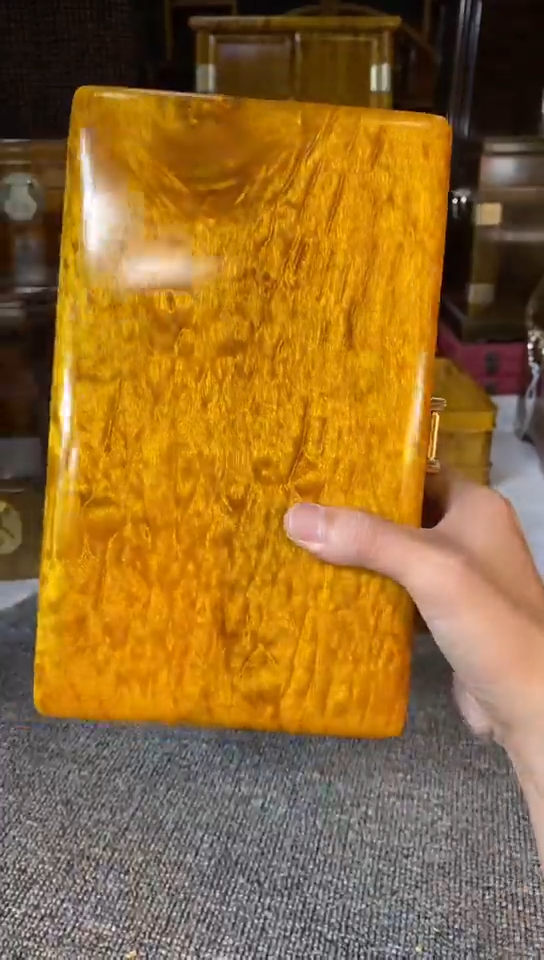 【闪购商品】金丝楠金丝楠木收纳盒a92