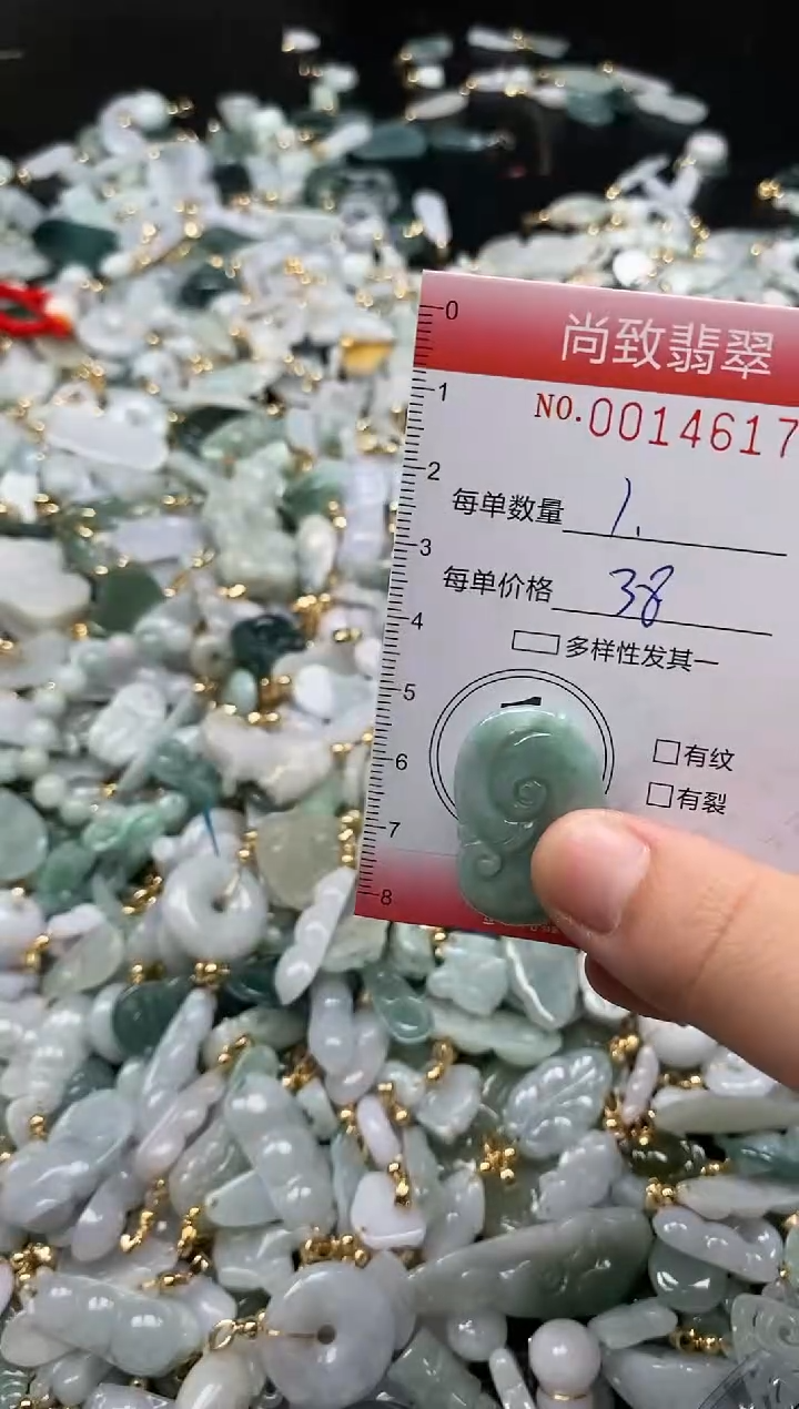 【闪购商品】翡翠颈饰未镶嵌闪购链接0014617