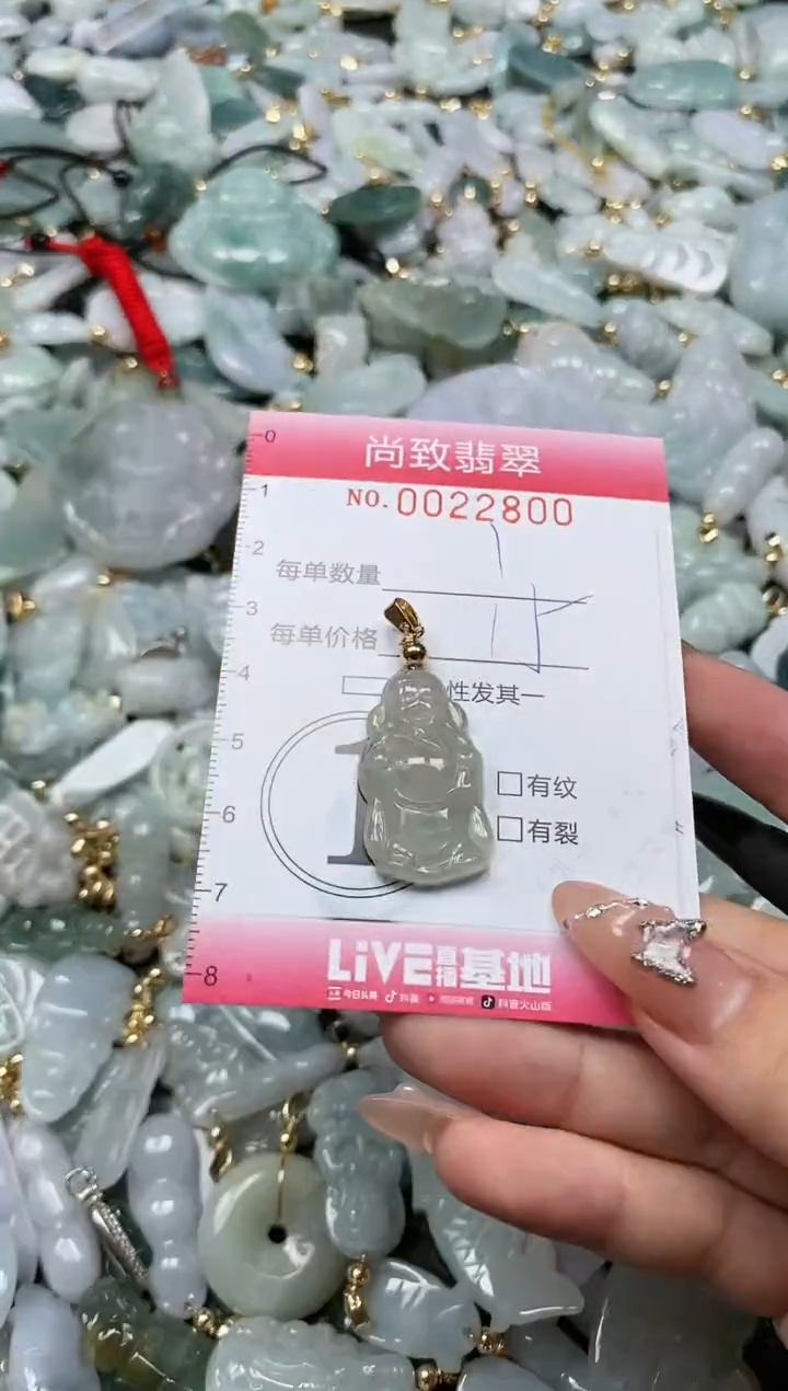 【闪购商品】翡翠颈饰未镶嵌闪购0022800