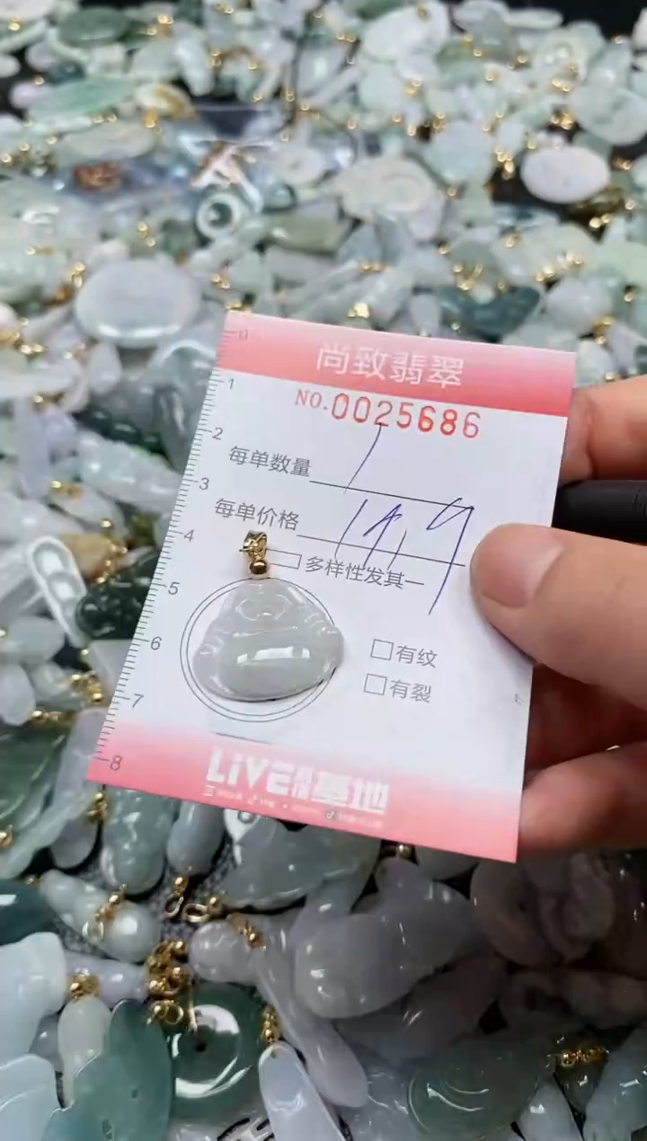 【闪购商品】翡翠颈饰未镶嵌闪购0025686