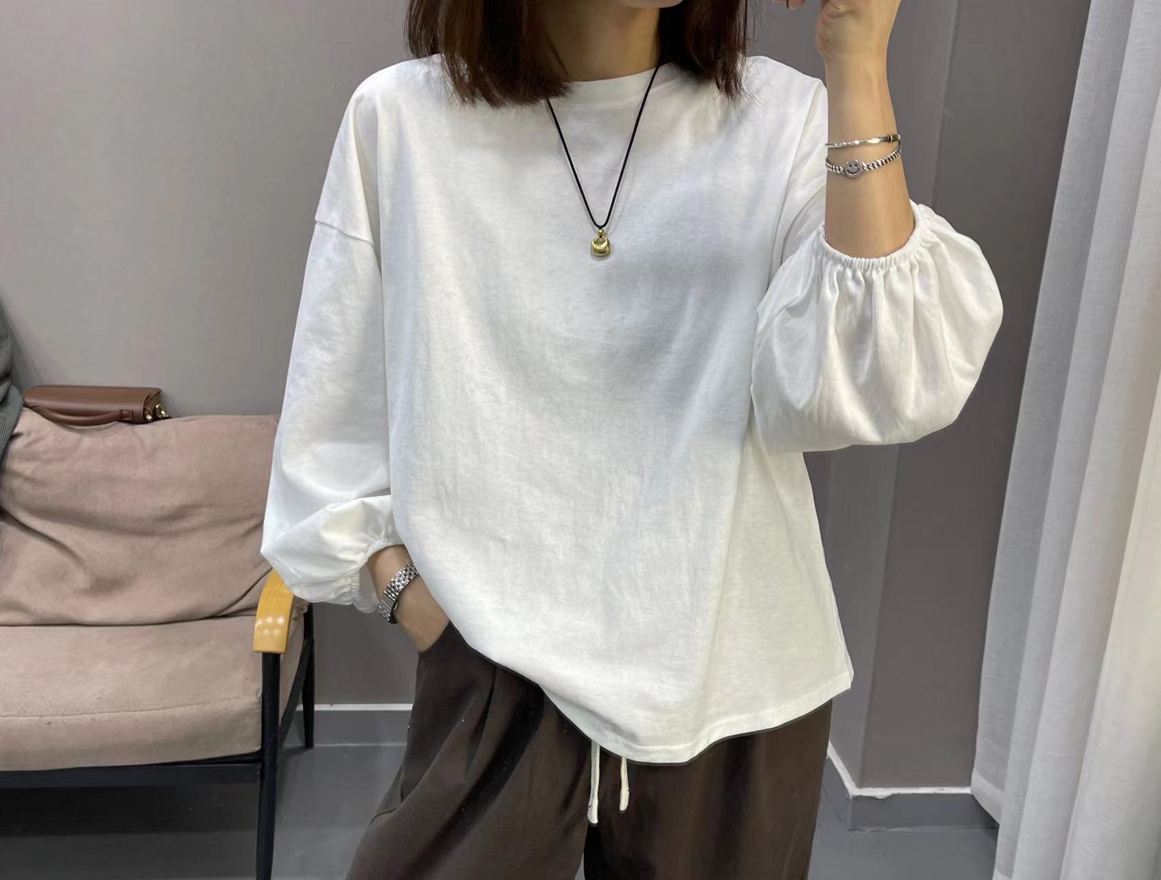 MCC新品 松紧袖打底T恤