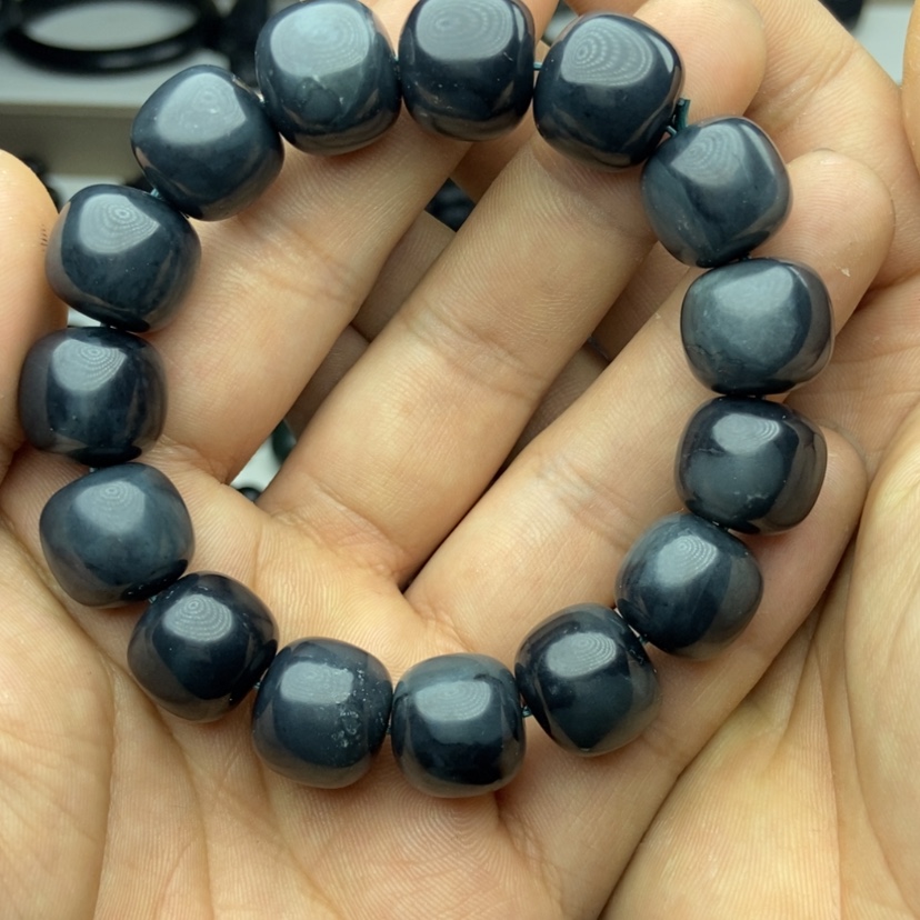 【闪购商品】和田玉（墨玉）手链未镶嵌