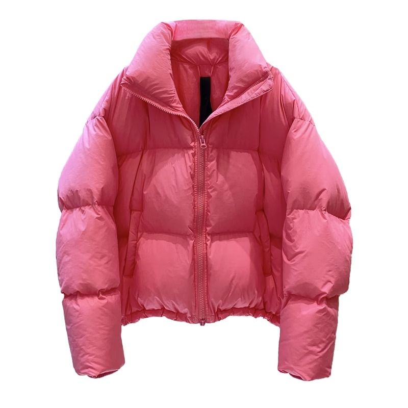 波司断码羽绒服多巴胺韩版亮色短款羽绒服女2023年新款加厚小个子