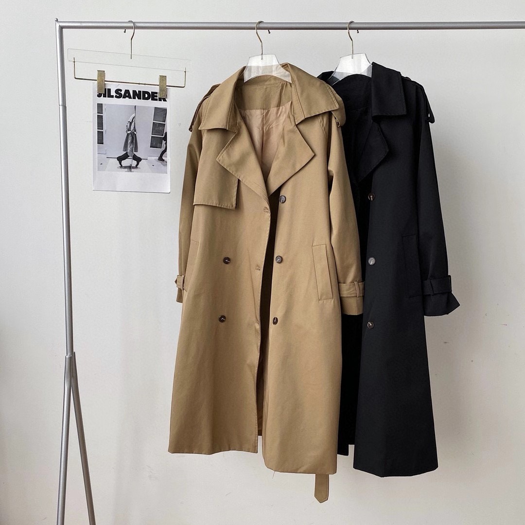 2024秋季新款风衣中长款英伦风气质流行气质外套