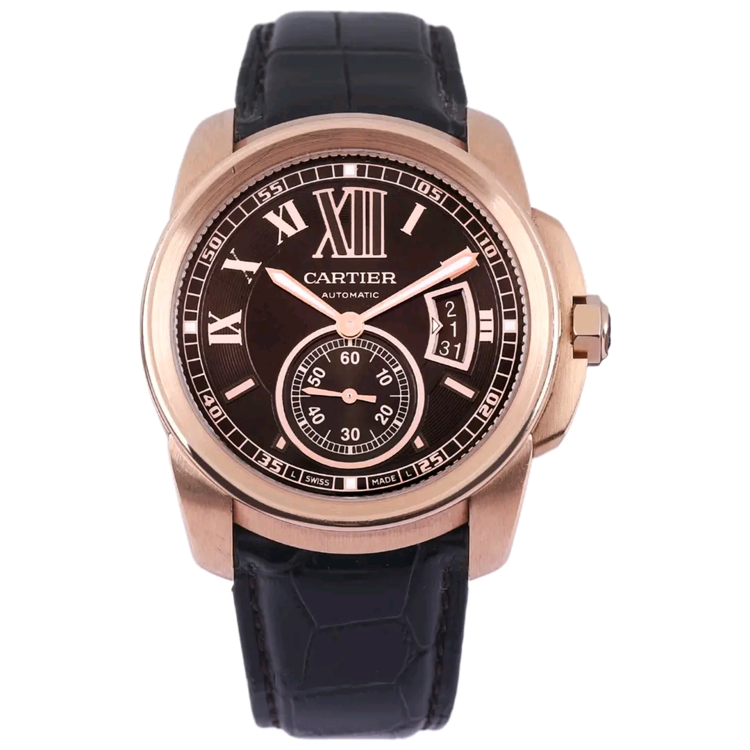 95新 Cartier/卡地亚 W7100007/机械机芯/42mm/单表