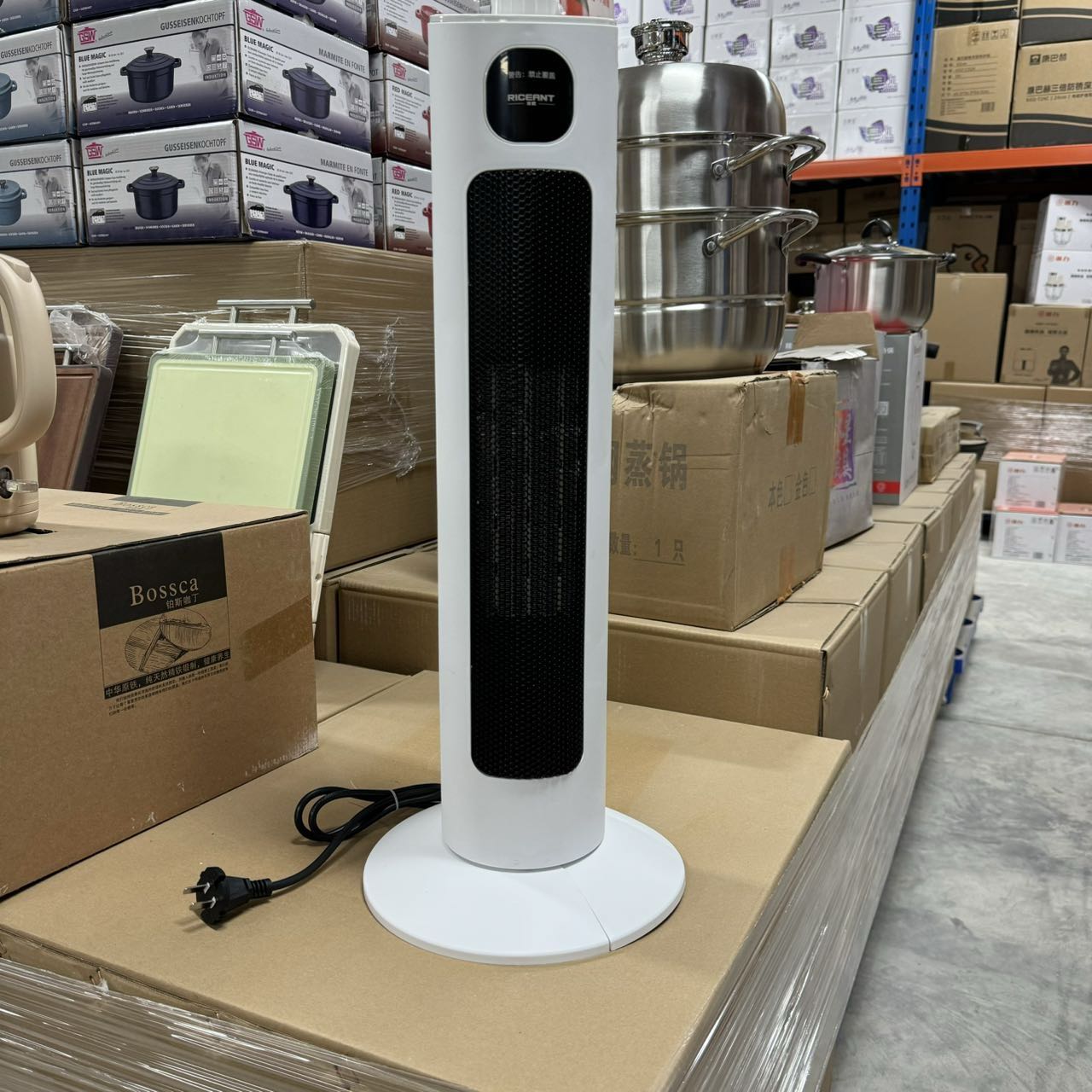 新疆包邮-取暖器暖风机家用立式节能卧室速热电暖风-1