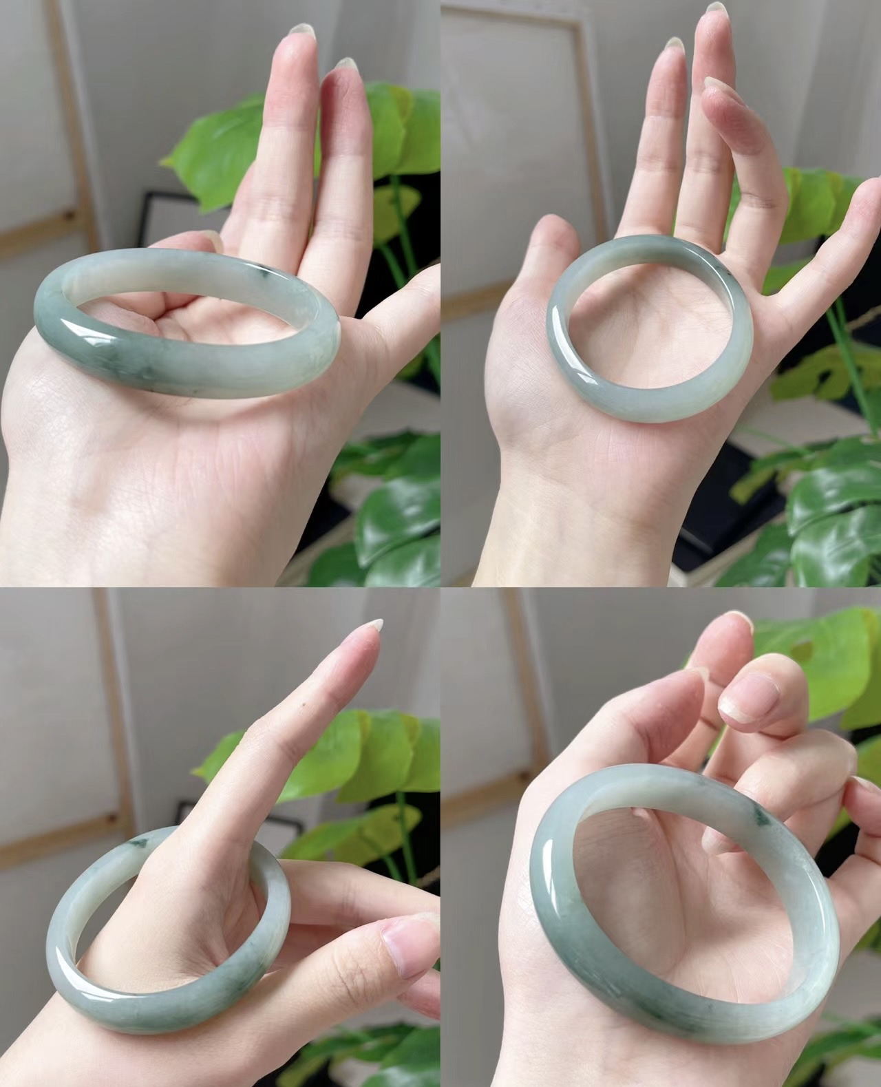 贵妃手镯(多样性发一)翡翠手镯贵妃镯冰透 点菜直播间