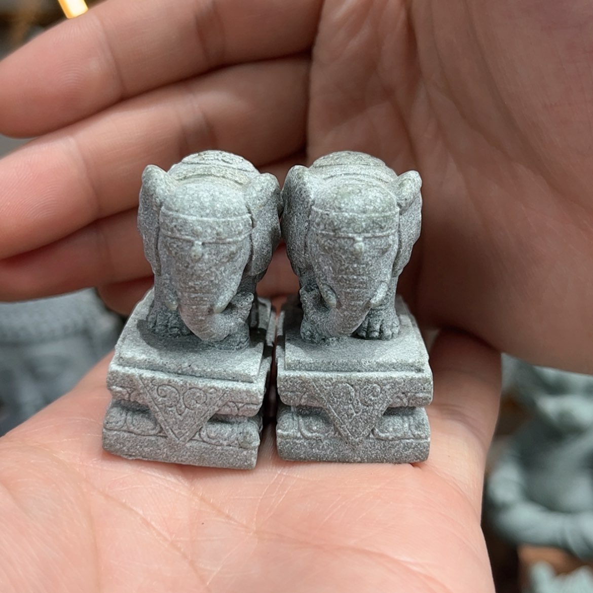 【闪购商品】密胺青砂石小对象