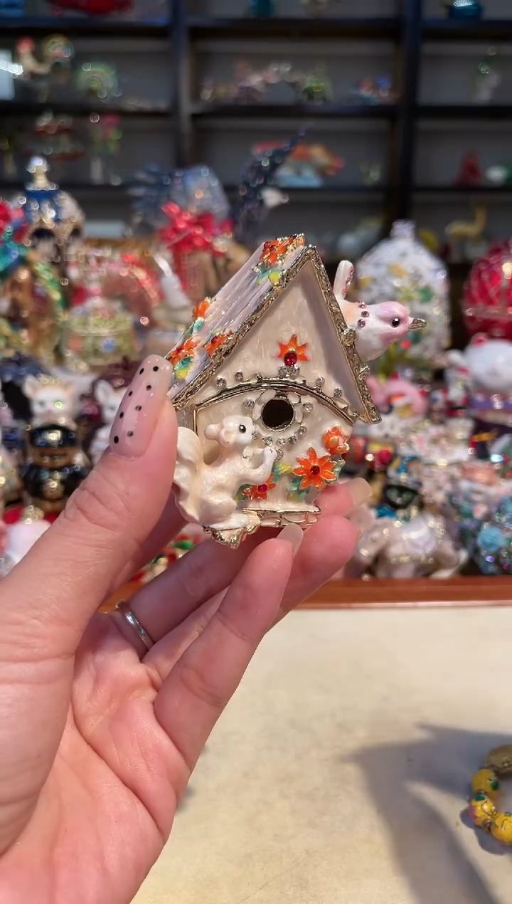 【闪购商品】精致珐琅彩首饰盒