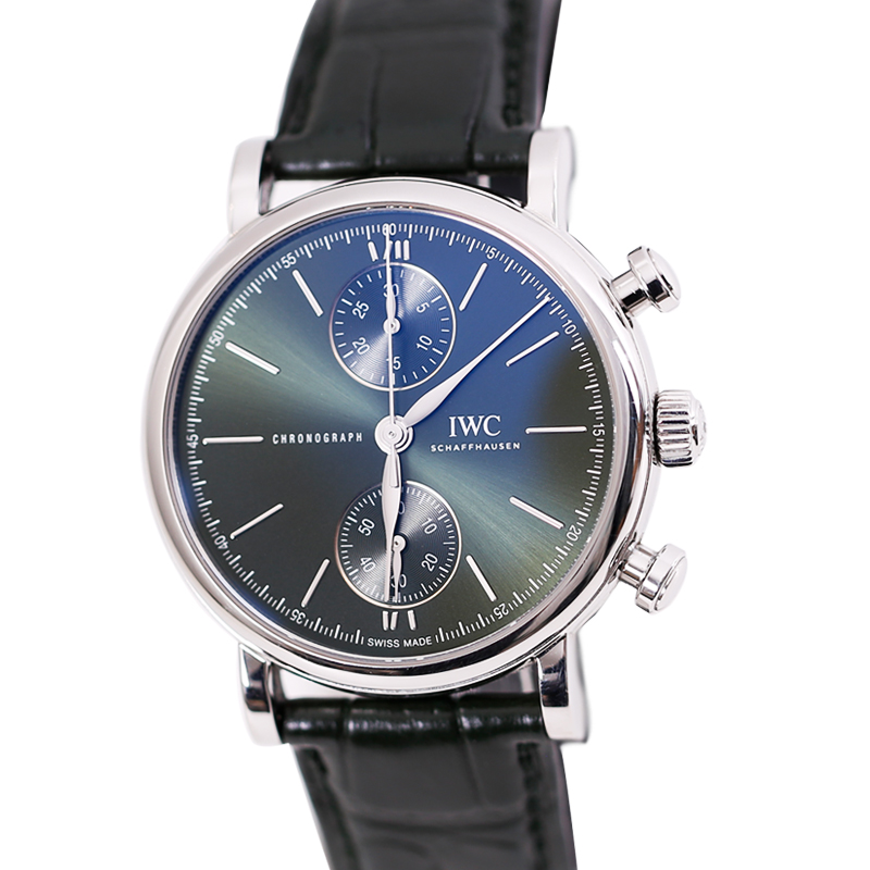 95新 IWC/万国 IW391405柏涛菲诺自动机械21年大全套精钢藏表家
