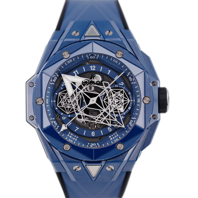 95新 Hublot/宇舶表 BIG BANG刺青二代418自动机械21年全套藏表家