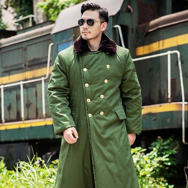 【小扬哥推荐】冬季加厚保暖防寒服老劳保工作绿棉衣东北大棉袄户外