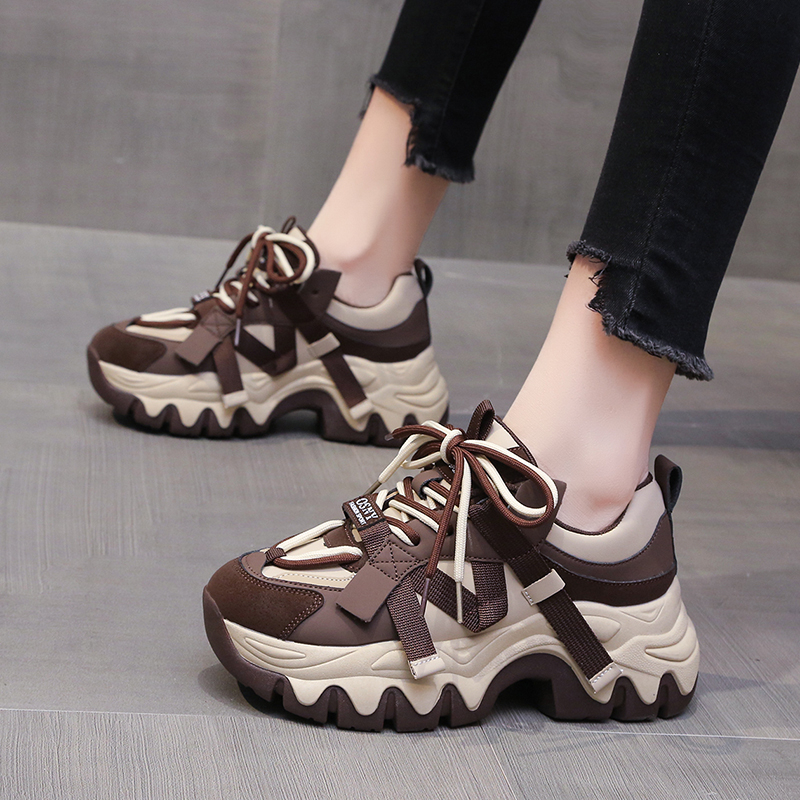 回力瑞潮网红厚底老爹鞋女新款爆款韩版增高超火港风休闲运动