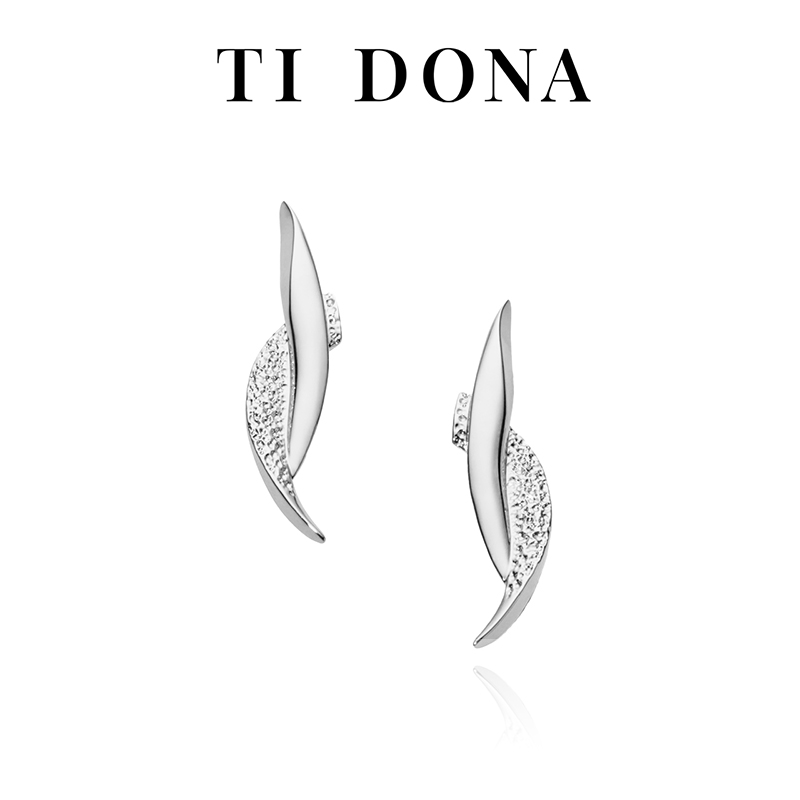 AZLOOK 耳环 【中国设计师品牌】TI DONA旋转沙丘耳环