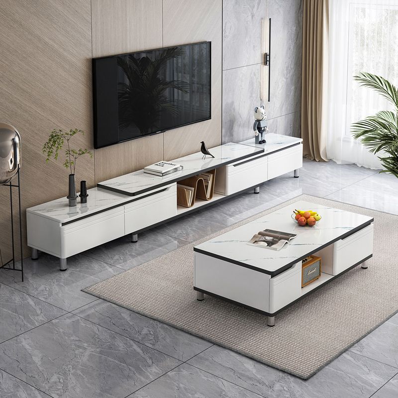 [小扬哥推荐]电视柜简约现代小户型客厅电视机柜轻奢落地柜伸缩