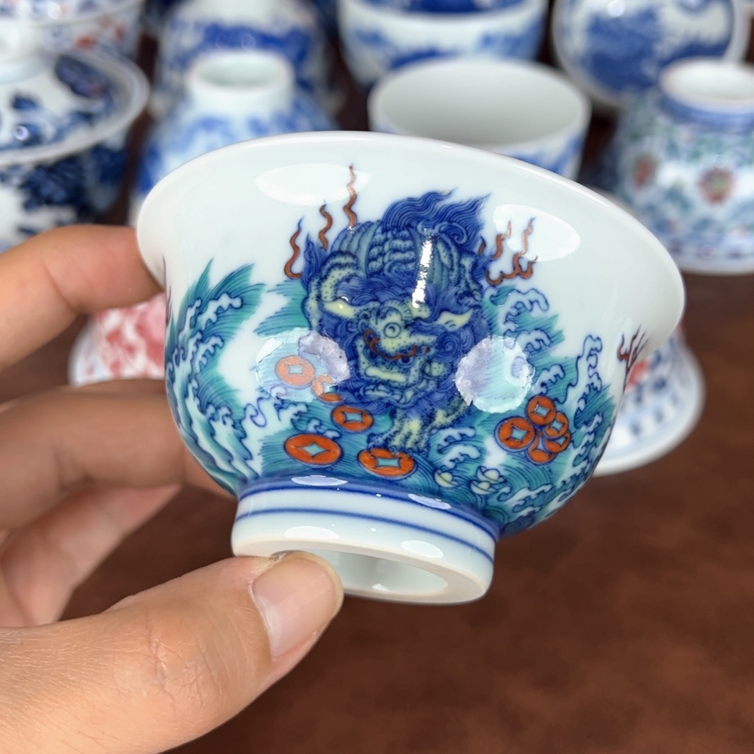 杯景德镇全手工手绘陶瓷