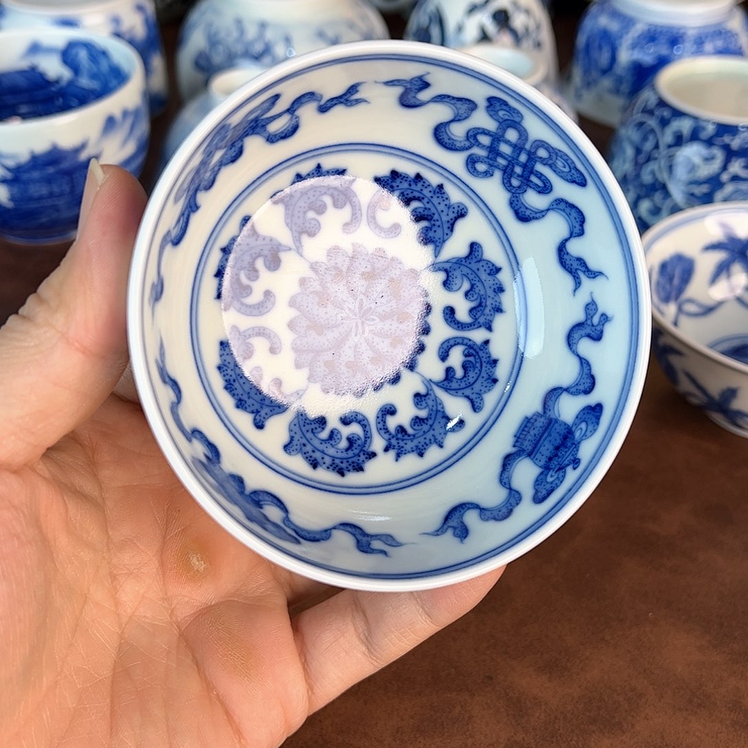 杯景德镇全手工手绘陶瓷