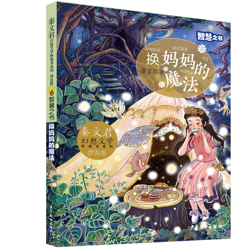 秦文君幻想文学桥梁书系列 智慧之书  换妈 魔法