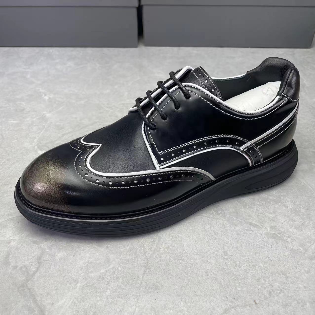 【按皮鞋尺码拍】断码清仓真皮男鞋4139