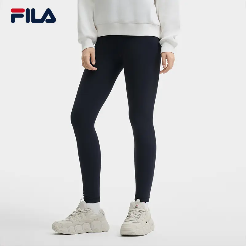 Fila/斐乐女秋冬季【高弹紧身鲨鱼裤】休闲百搭打底裤F11W449604F