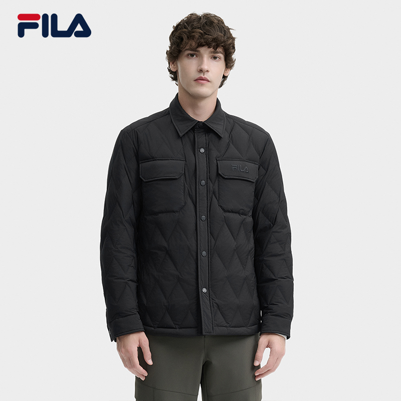 Fila/斐乐羽绒服秋冬【复古运动 】保暖轻薄款休闲外套F11M448909F