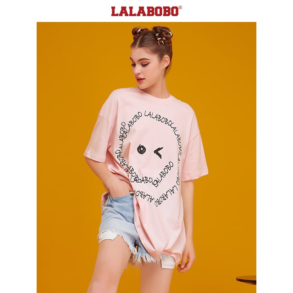 武汉(微瑕不退不换）显瘦韩版笑脸短袖T恤上衣女L21A-WSDT23 