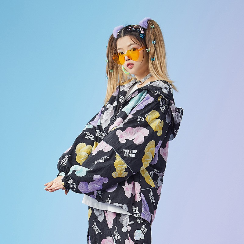 群力（微瑕不退不换）LALABOBO2022百搭夹克时尚外套L22A-WSDW16