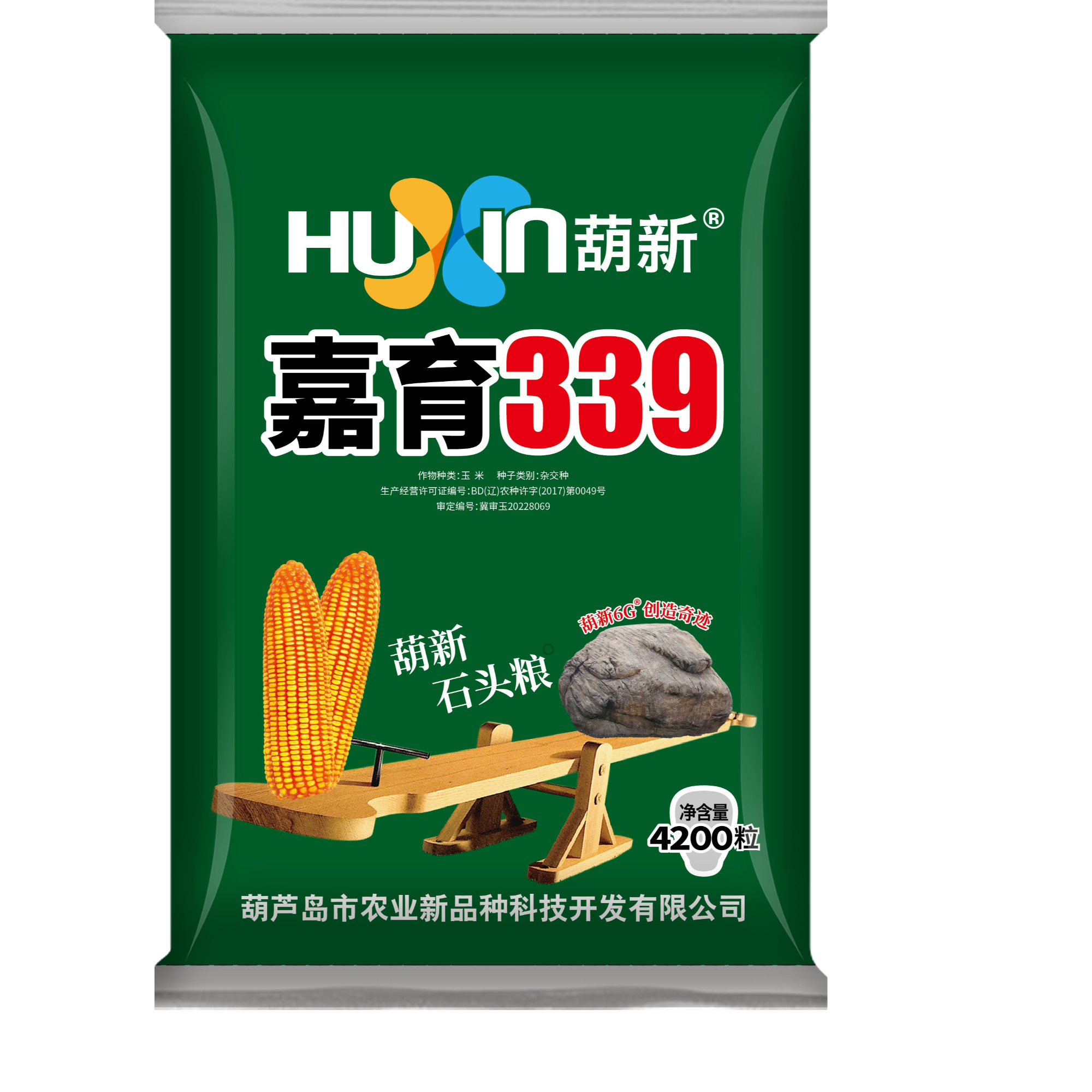 石头粮嘉育339株高矮免化控高抗锈高抗青枯