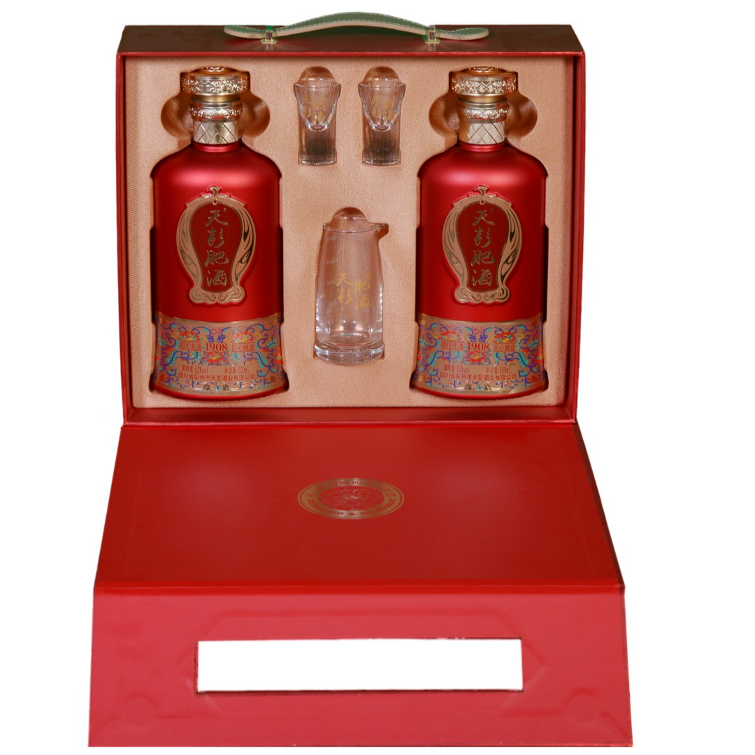 天彭肥酒 四川非遗 1908匠心酿造 52° 500ml陈酿礼盒52度500ml