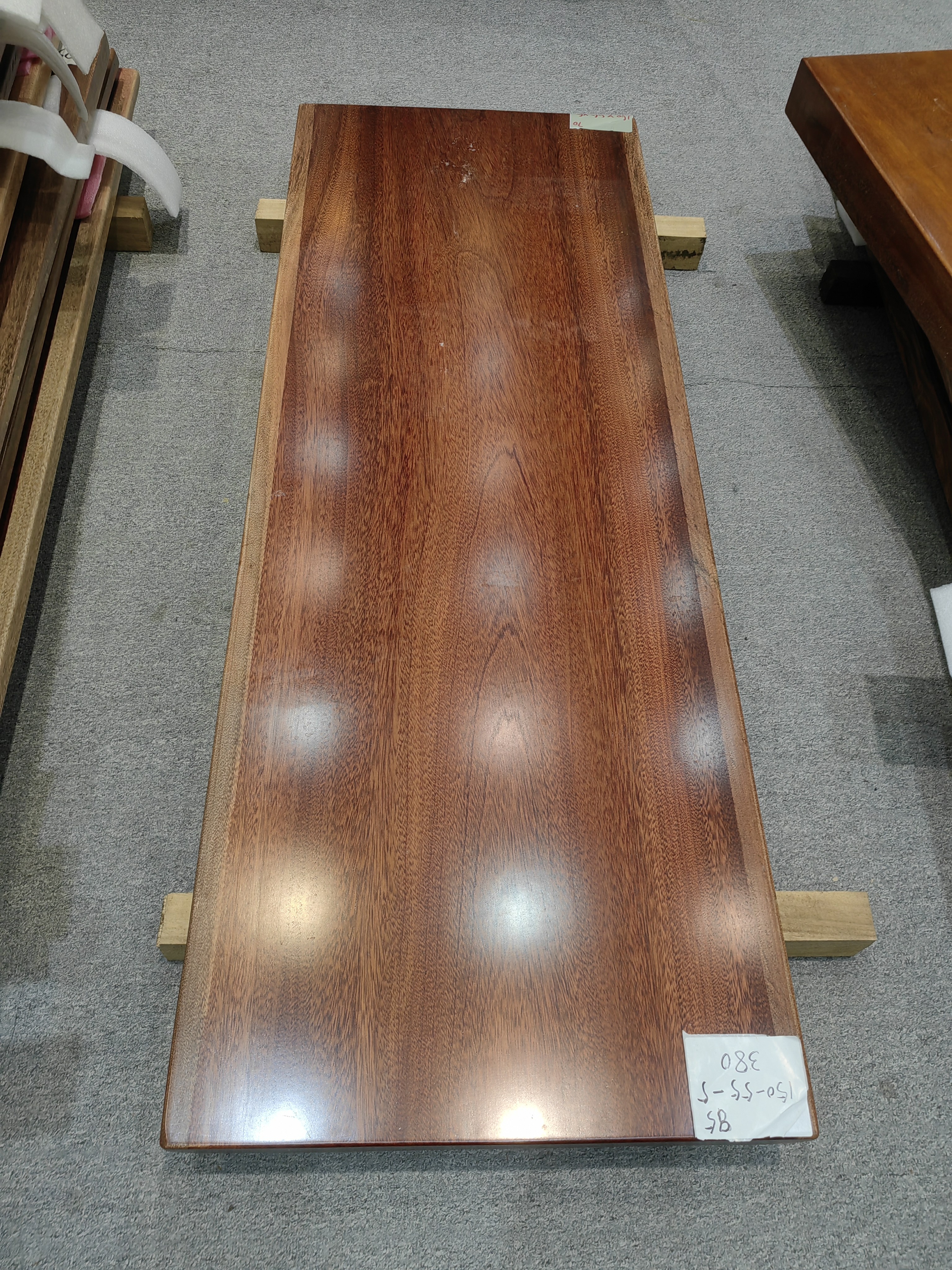 非洲进口实木大板茶桌 单板