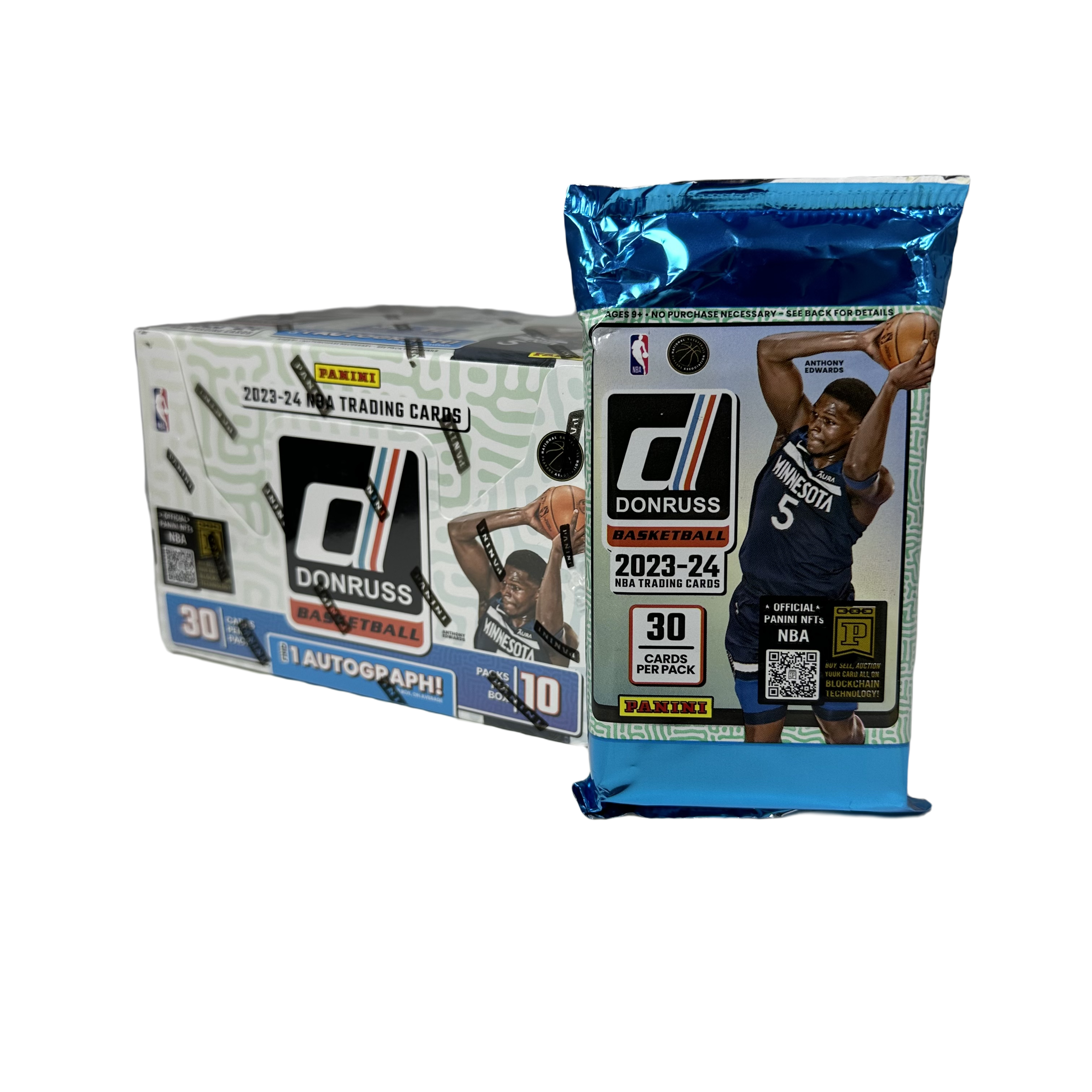 23-24 Panini Donruss Hobby 篮球球星卡盲盒【拆盒】原封卡牌产品
