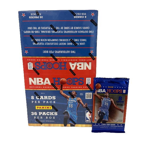 12-13 Panini Hoops Hobby 篮球球星卡盒【拆包拆盒】