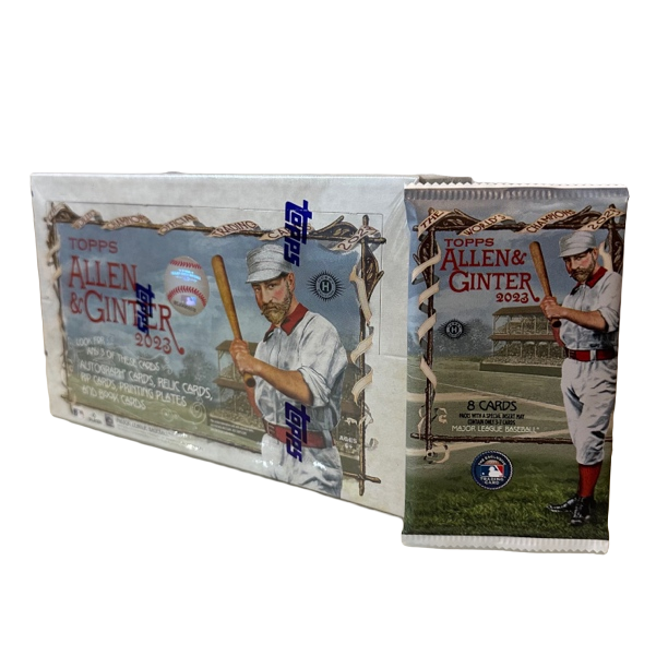【二包】2023 Topps Allen Ginter Baseball 棒球球星卡盲盒【拆包】