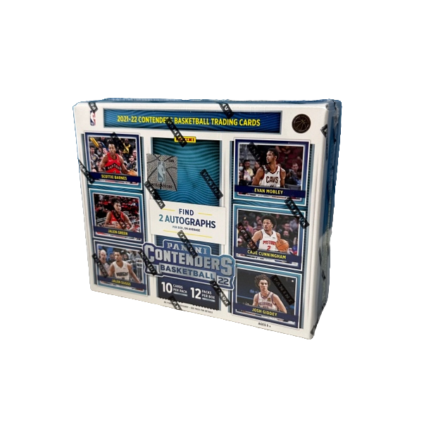 21-22 Panini Contenders Hobby 球票 篮球球星卡盒【拆盒】