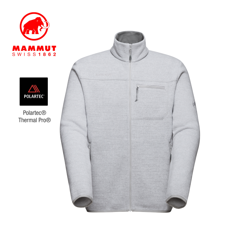 MAMMUT猛犸象Arctic IV 男士户外轻量抓绒舒适保暖立领中层夹克