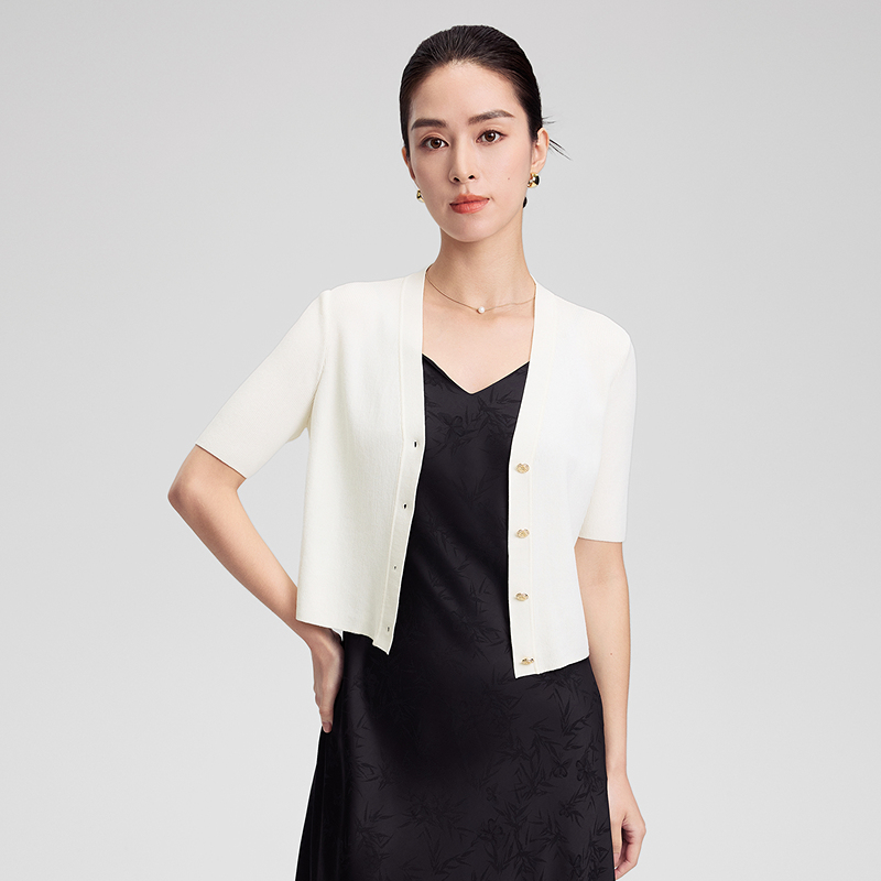 赢智尚夏新款一衣两穿显瘦百搭针织开衫女休闲气质ZZ00394