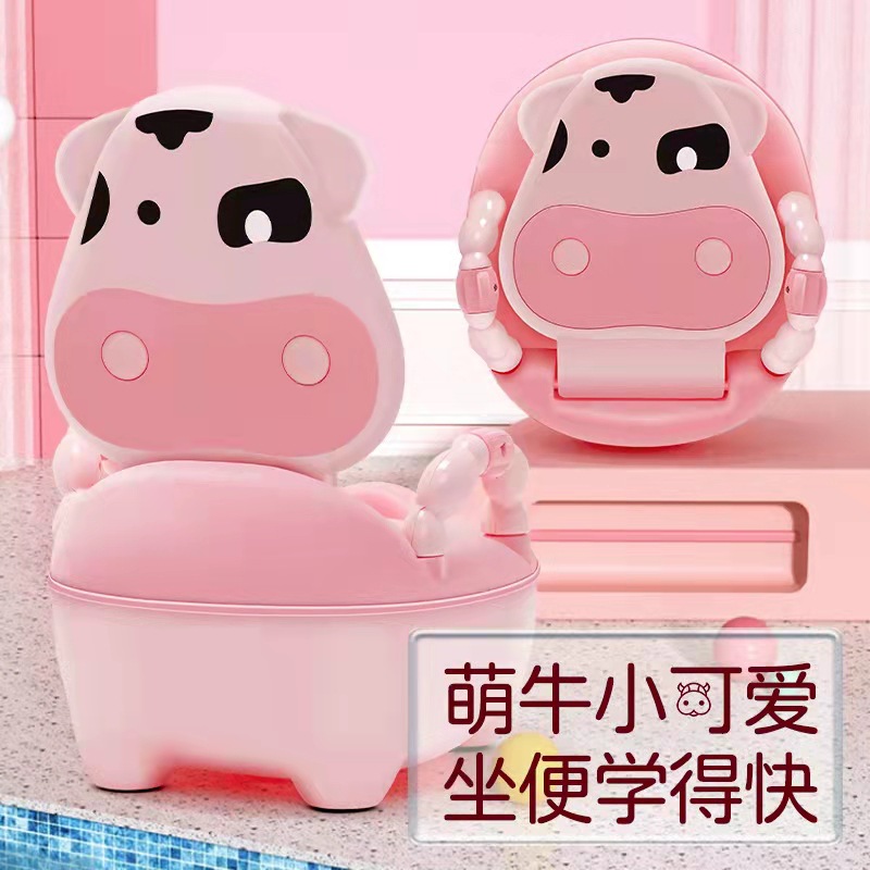 康摩乔儿童马桶坐便器 男孩女童便盆 宝宝小马桶家用尿盆小孩尿桶