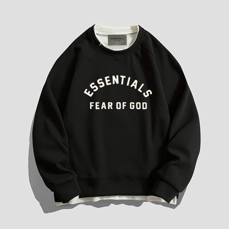 ESSENTIALS fear of  God潮牌休闲宽松圆领秋冬百搭卫衣男女同款