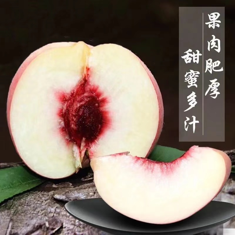 正宗映霜红蜜桃脆甜冬桃子新鲜水果脆桃毛桃非水蜜桃4.5-5斤