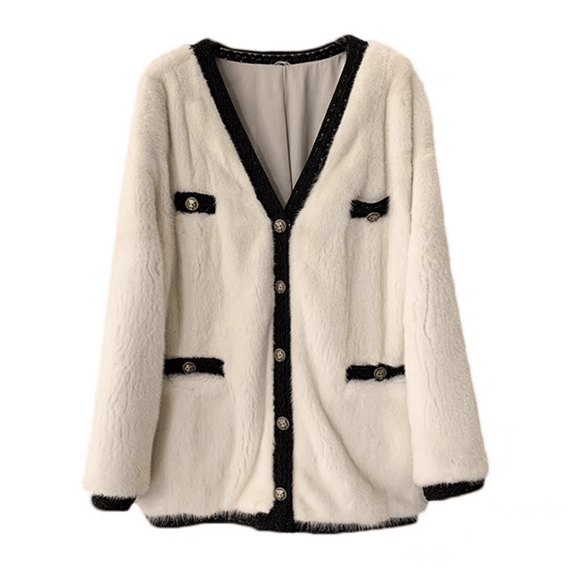 进口天鹅绒貂皮大衣 140斤内穿 支持退换  貂皮外套