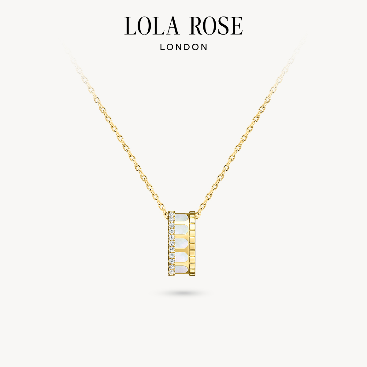 Lola Rose/罗拉玫瑰拱门白母贝项链轻奢时尚女臻选-