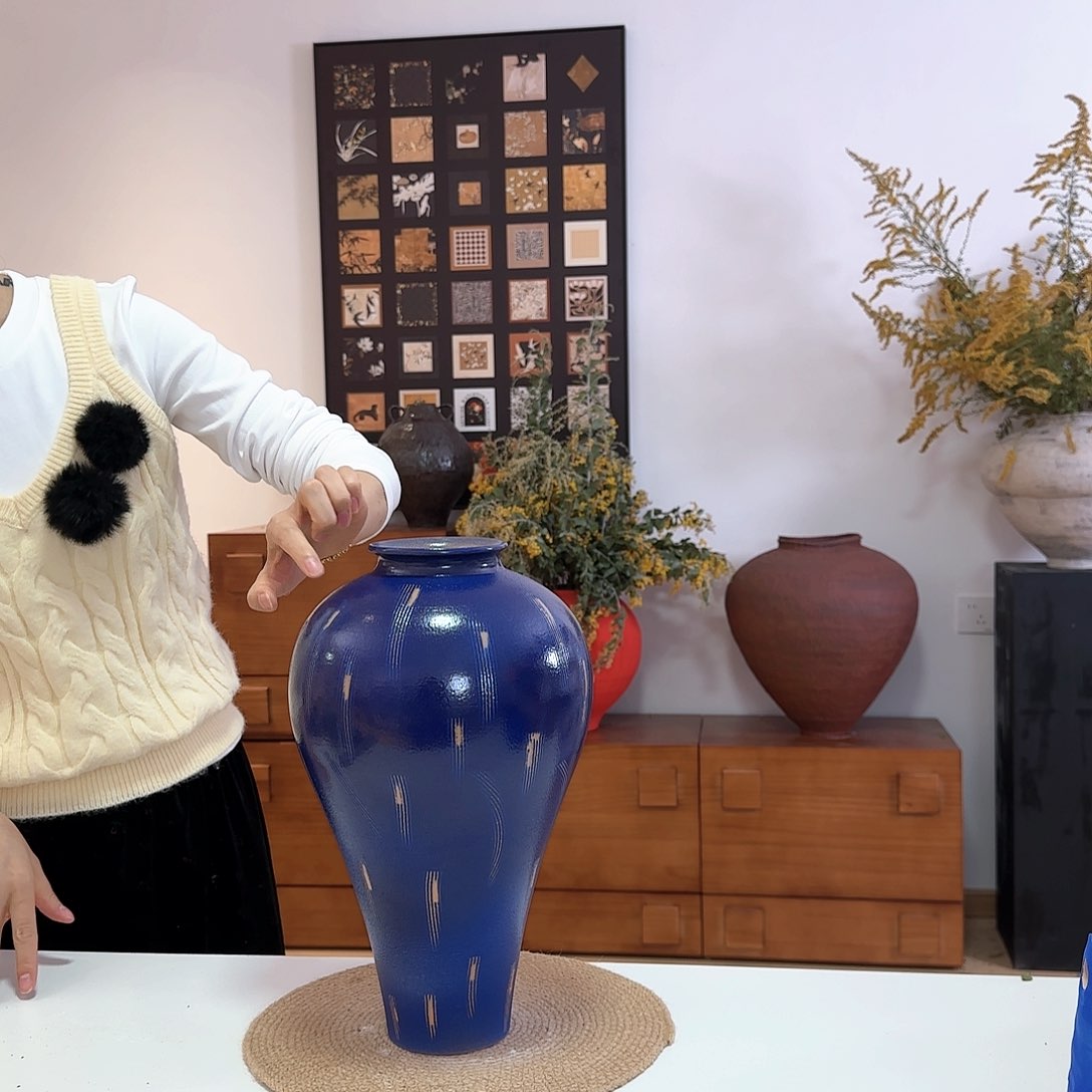 摆件景德镇陶瓷闪拍105